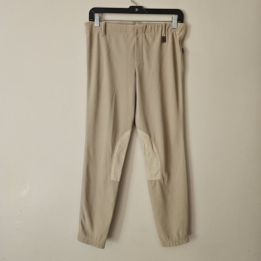 Devon Aire Riding Pants Breeches Equestrian Beige Tan Size XL